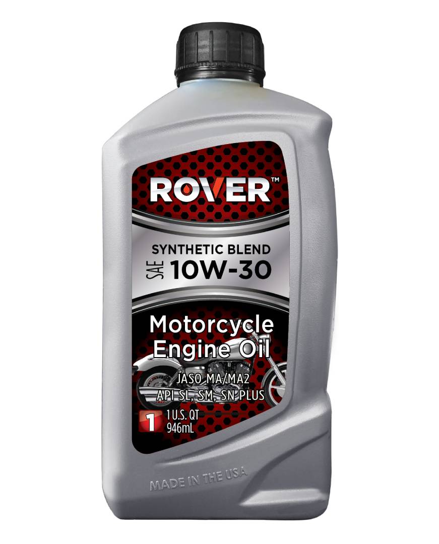 ROVER Synthetic Blend 4T SAE 10W-30 Motorcycle Engine Oil